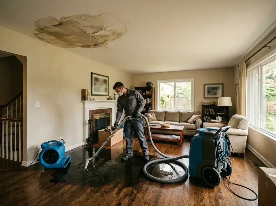 attic-pipe-burst-ceiling-drip-008 — frequently asked questions, Water Damage Restoration & Carpet Care in Ashland, NE
